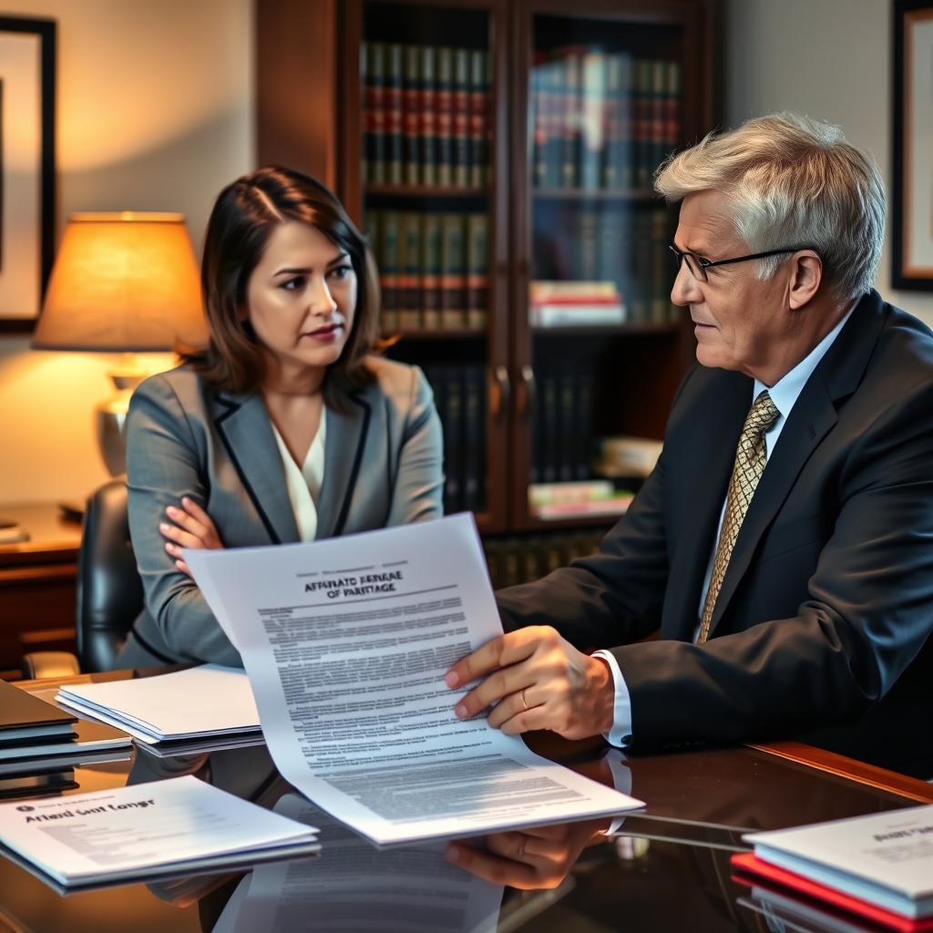 affidavit of parentage lawyer Harford County