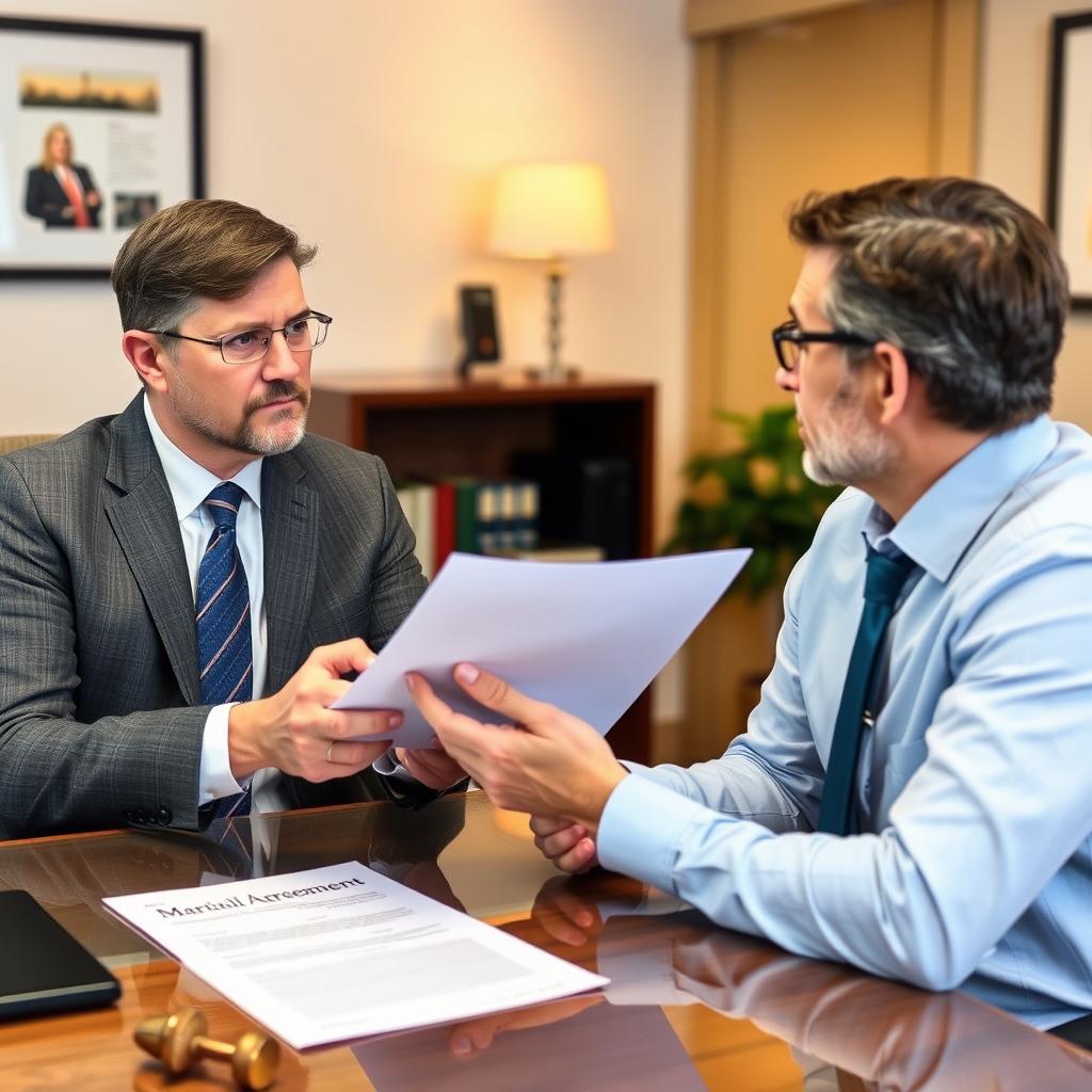 marital agreements lawyer Calvert County