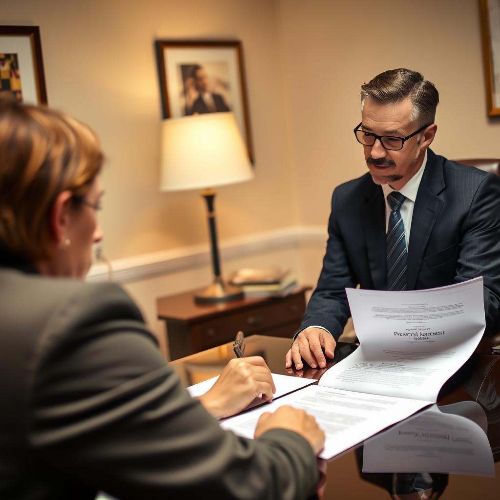 prenuptial agreement lawyer Charles County