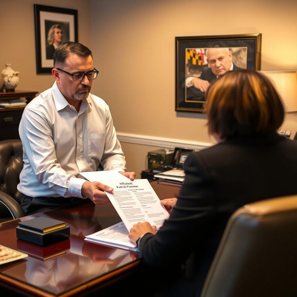 affidavit of parentage lawyer Garrett County, MD