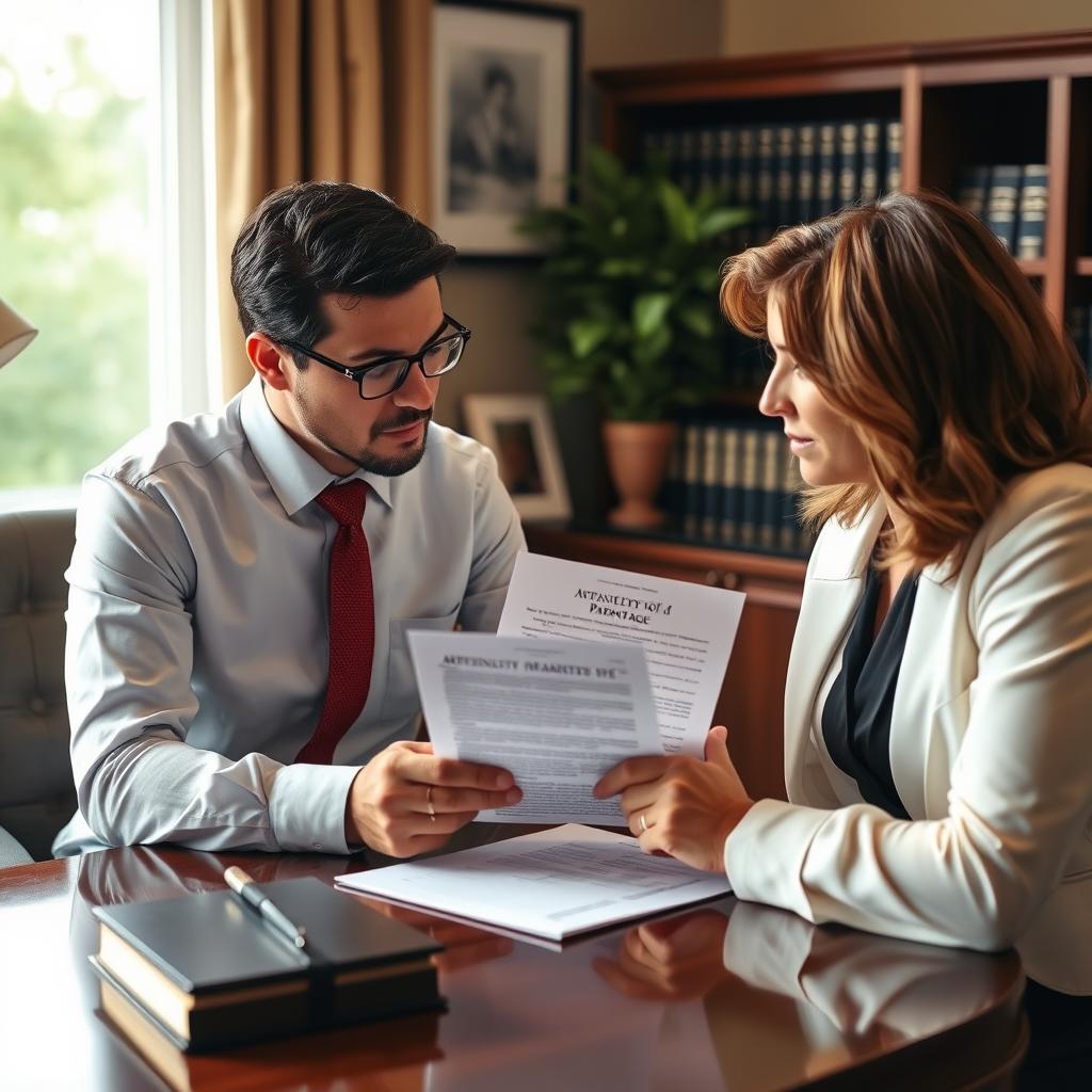 affidavit of parentage lawyer Montgomery County, VA