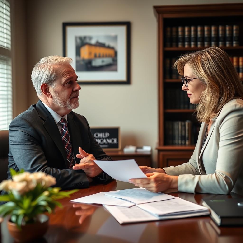 self employed child support lawyer Talbot County, MD